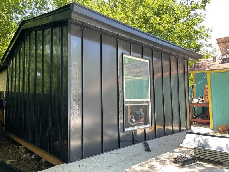 Black standing seam metal wall panels for Roof Inspection in Cleburne